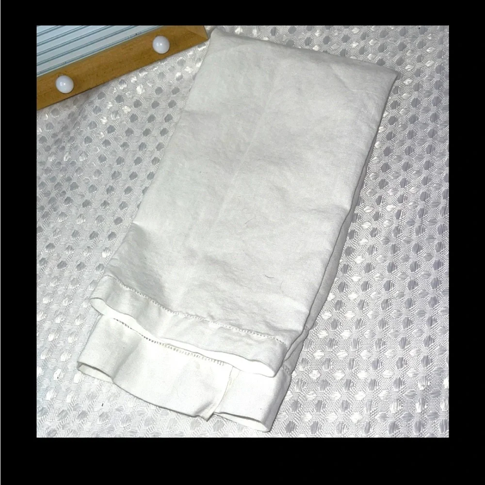 White Hand Towel 